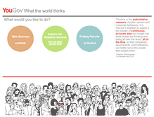 Tablet Screenshot of global.yougov.com